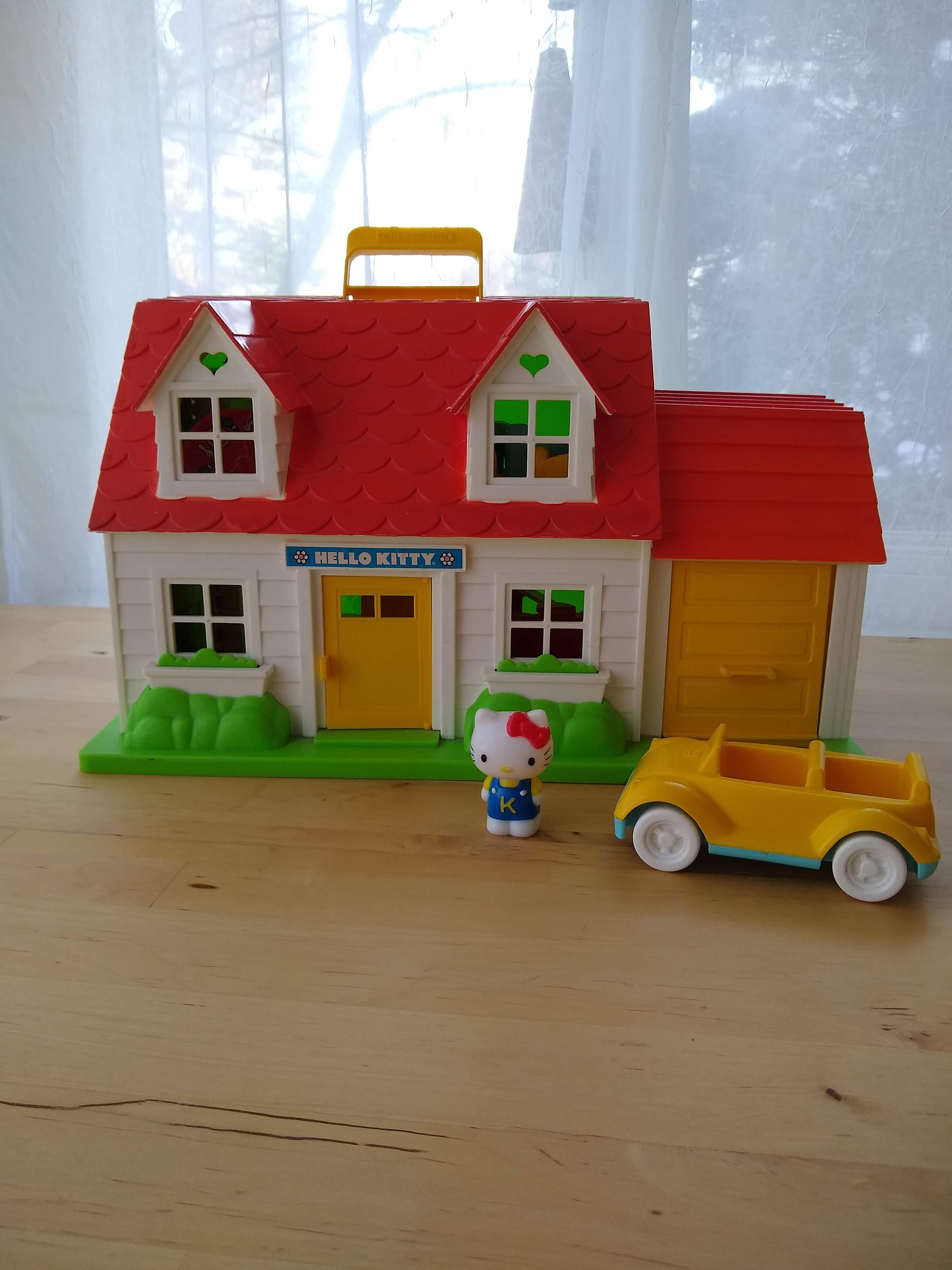 Vintage Sanrio 1984 Hello Kitty House Playset- Incomplete Playset