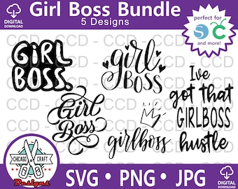 Girl Boss SVG Bundle-I Got that Girl Boss Hustle