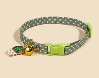 cactus cat collar