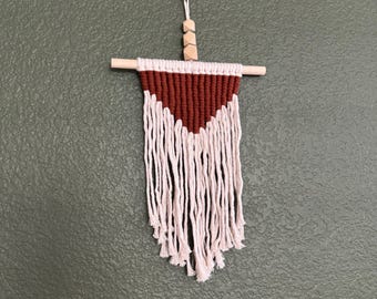 Small Macrame Wall Hanging