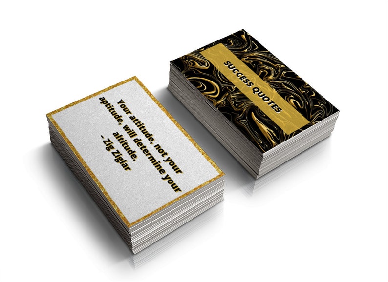 Printable Success Quote Cards Vol. 1 Affirmation Deck - Etsy