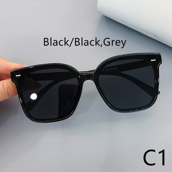 HS2022 - Classic Horn Rimmed Round Shield Fashion Sunglasses