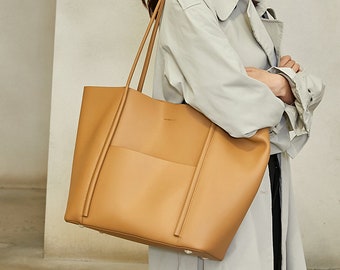 High-quality leather large bag 2022 new fashion tote bag women's large-capacity hand-held shoulder bag leather women's bag High-quality leather large bag 2022 new fashion tote bag women's large-capacity hand-held shoulder bag leather women's bag
