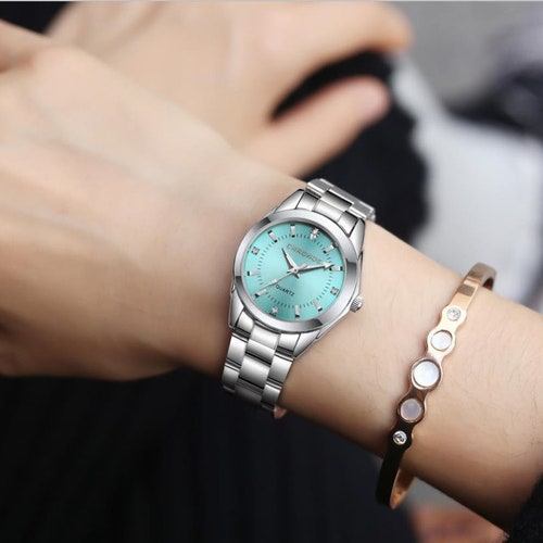 Women's Watches Fashion Casual Diamond Ladies Watches - Etsy