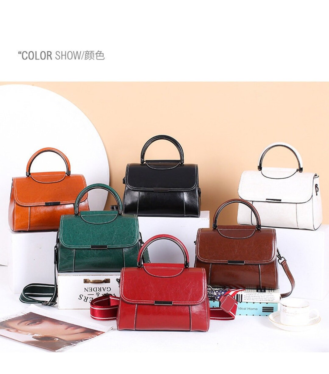 Leather Women's Bag 2022 Autumn New Style Oneshoulder Etsy
