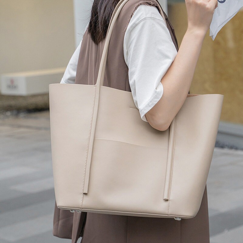 High-quality Leather Large Bag 2022 New Fashion Tote Bag - Etsy High-quality Leather Large Bag 2022 New Fashion Tote Bag - Etsy