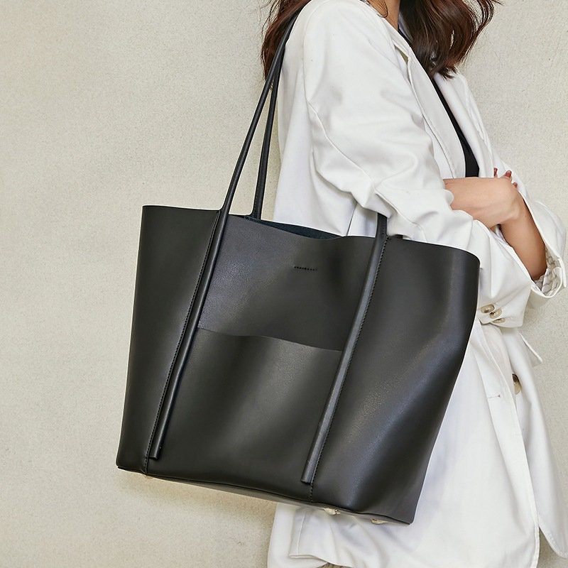 High-quality Leather Large Bag 2022 New Fashion Tote Bag - Etsy High-quality Leather Large Bag 2022 New Fashion Tote Bag - Etsy