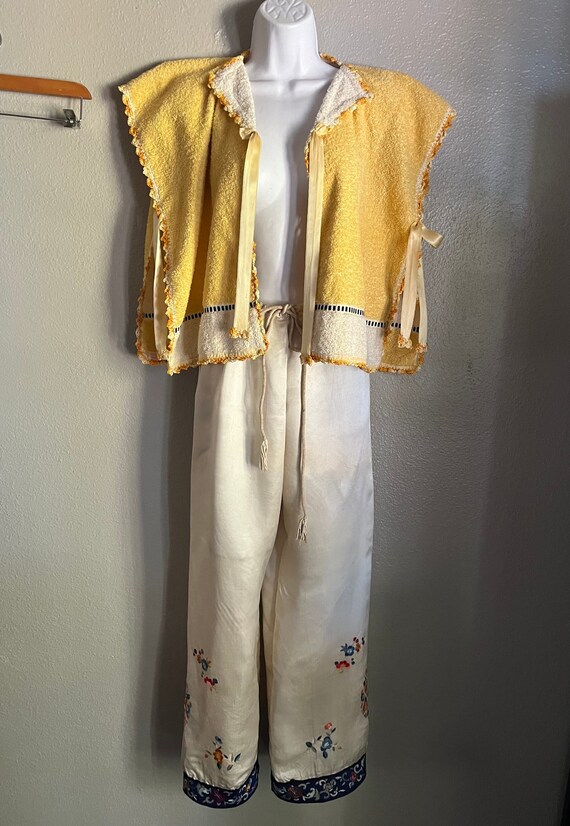 Terry cloth deals bed jacket