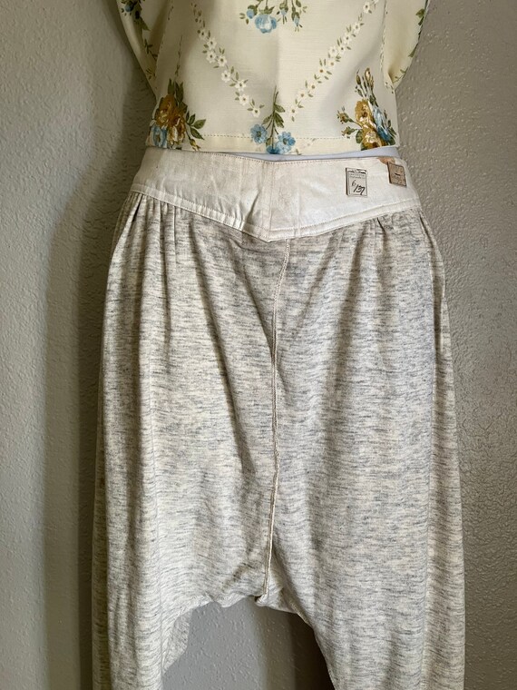 ANTIQUE Union Suit, Wool Long Underwear, Split Gusset… Gem