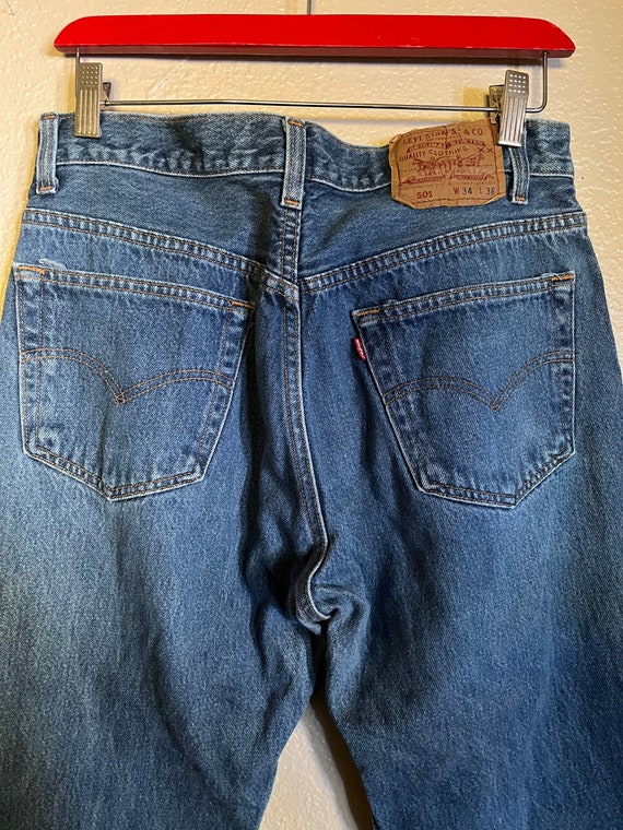 VINTAGE 1990’s Levi’s 501 Jeans, Authentic USA Ori