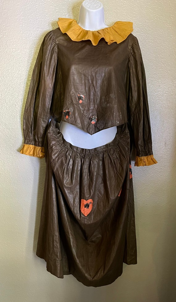 ANTIQUE Halloween Costume, Witch or Victorian Dress, … Gem