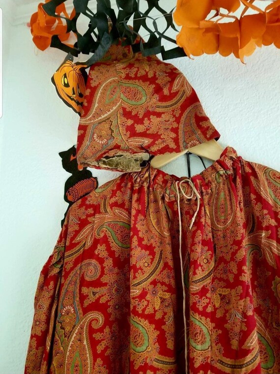 ANTIQUE Halloween Costume, Late Victorian 1910, Cir… Gem