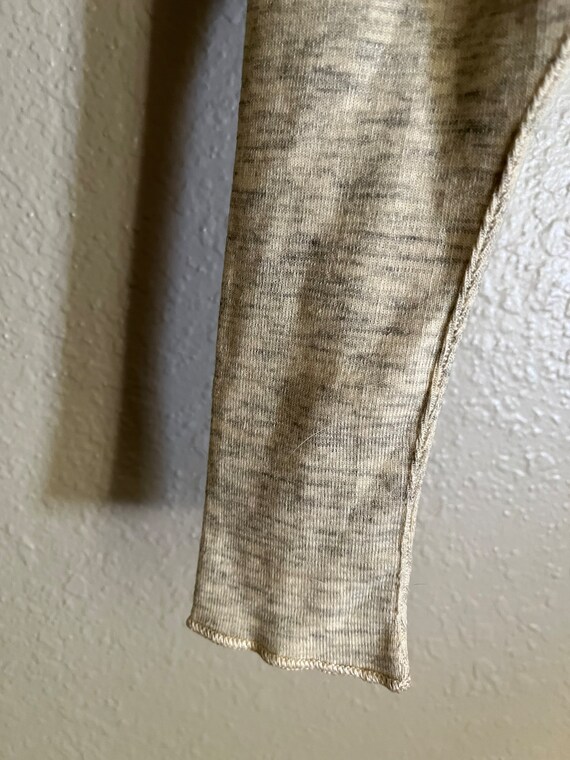 ANTIQUE Union Suit, Wool Long Underwear, Split Gusset… Gem