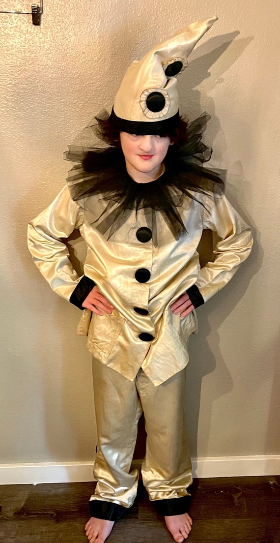 Antique Halloween Costume, Antique Theater Pierrot Cl… Gem