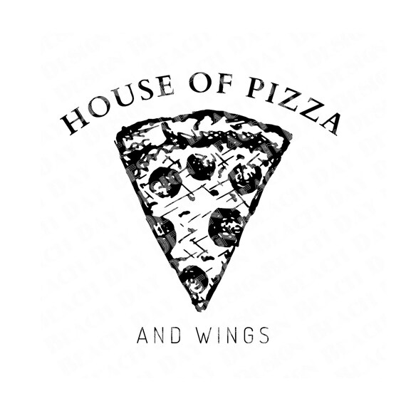 House of Pizza and Wings Png SVG Jpeg PDF Digital Download Etsy