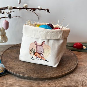 Personalisierter Osterkorb mit Namen – Perfekt als Ostergeschenk | Motiv4