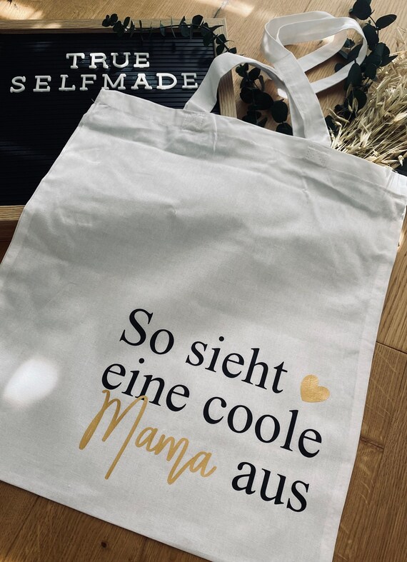 Einkaufstasche So sieht eine coole MAMA aus Etsy.de