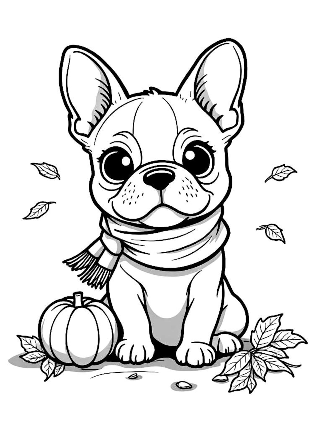 PUP-185] Fall Autumn Puppy Coloring Pages - 15 Autumn Fun Dogs ...