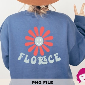 Florece SVG PNG、Bloom SVG、Daisy SVG、Female power SVG、Inspirational quote SVG、cricut 用 SVG ファイル、Sublimation ダウンロード、スペイン語の SVG