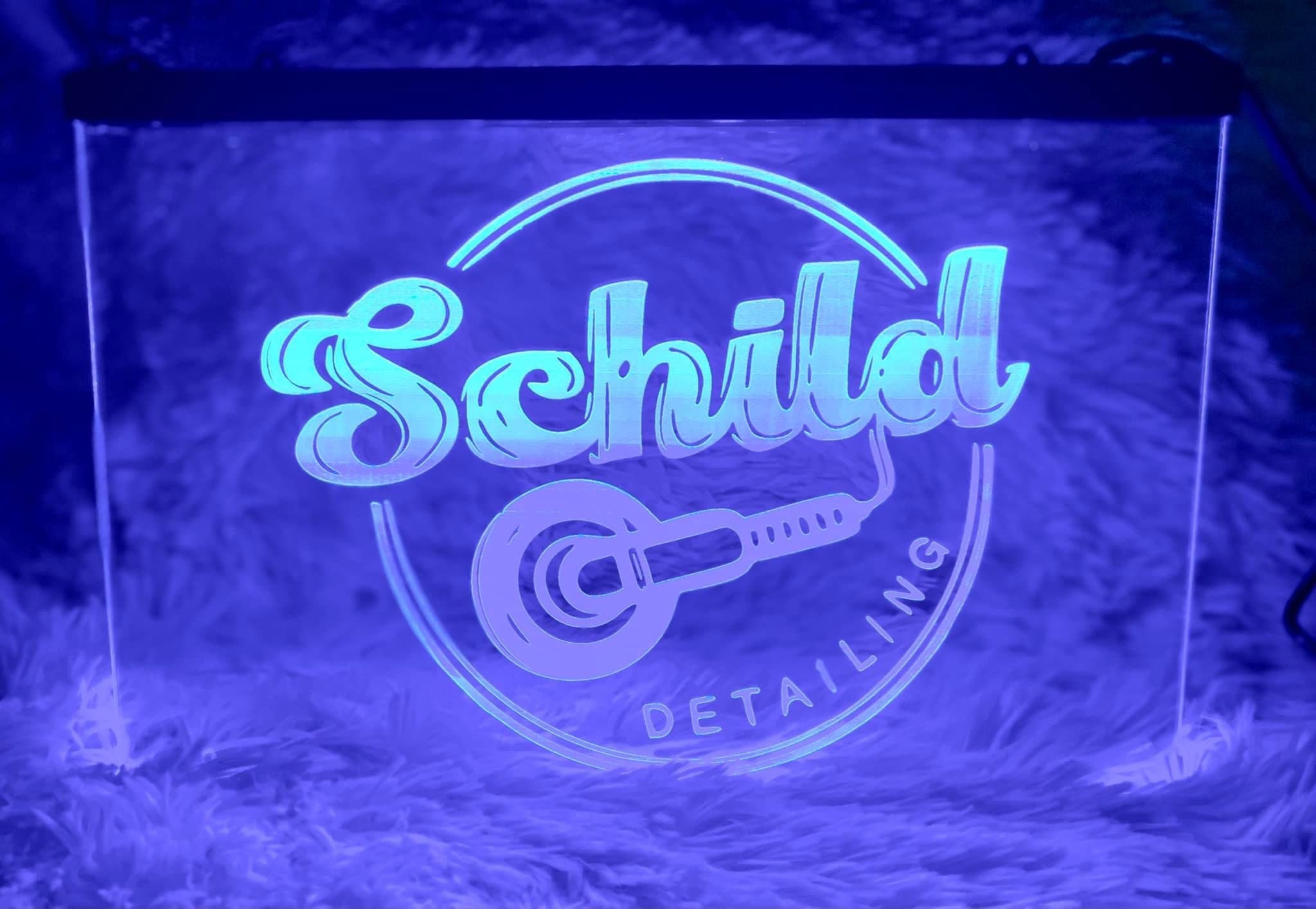 Laser Engraved Acrylic LED Sign With Remote Etsy