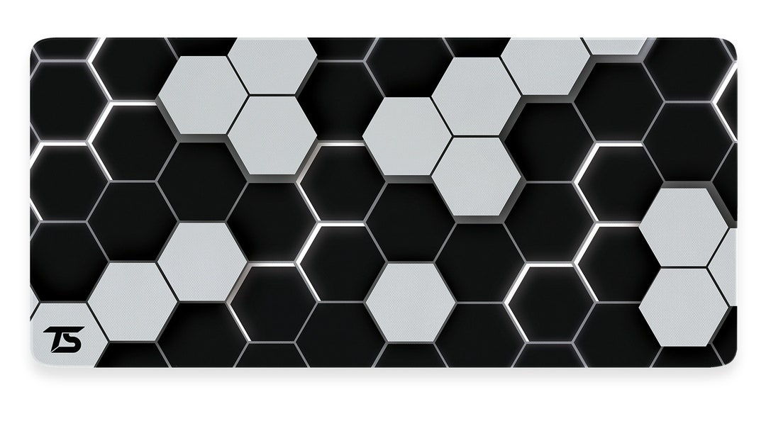 Techsource Mousepad Hex White XL 900x400cm/36x16 - Etsy