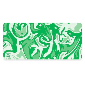 Techsource Mousepad - Camo Green | 900x400/800x300 | Stitched Edges | Nonslip Rubber Base | Machine Washable | Speed and Control