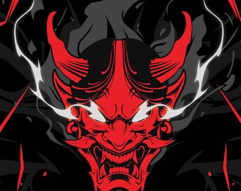 Techsource Acrylic Poster - Oni | 16x24"