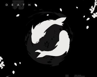 Techsource Acrylic Poster - Koi Black | 16x24"