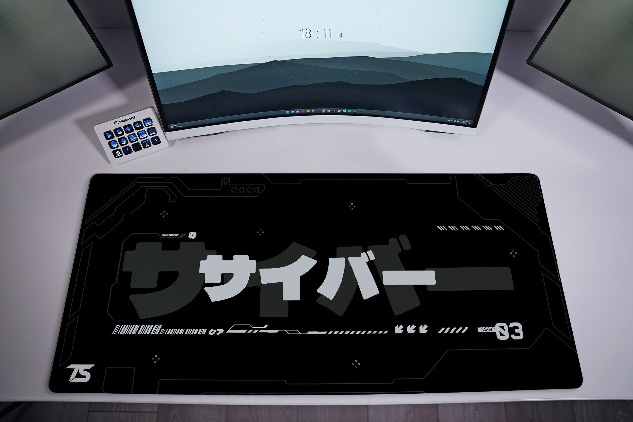 Techsource Mousepad Cyber Black XL 900x400cm/36x16 - Etsy UK