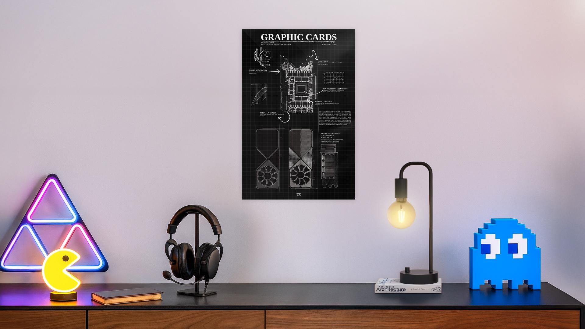  Foto zu Techsource Acrylic Poster - Ampere Black 