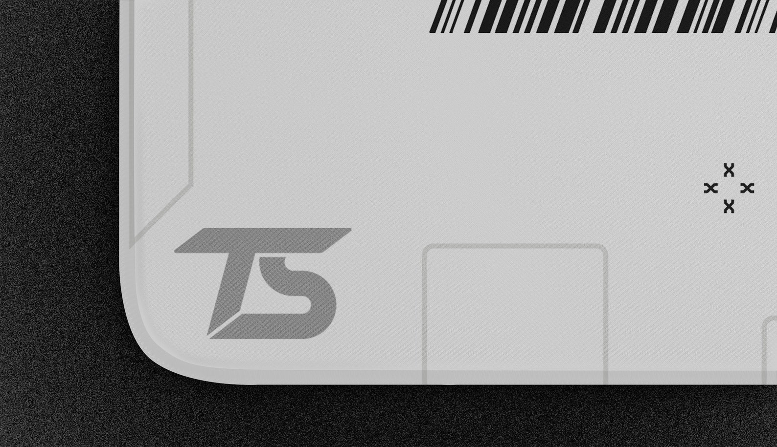 Techsource Mousepad Cyber White XL 900x400cm/36x16 Etsy