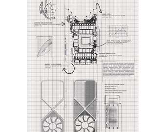 Ampere White | Techsource Poster | 16x24