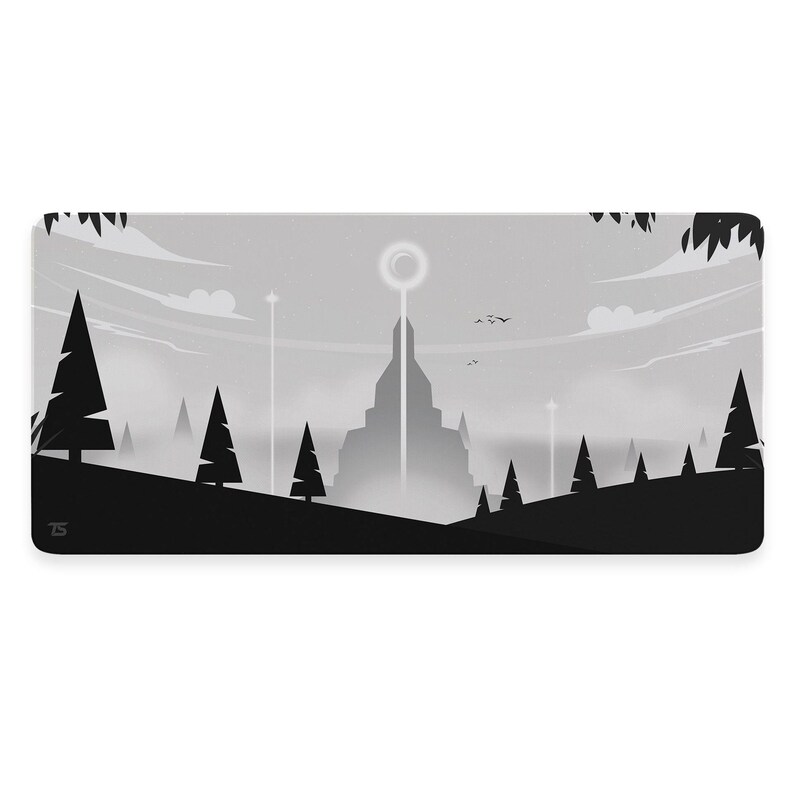 Techsource Mousepad - Citadel Monochrome | 900x400/800x300 | Stitched ...