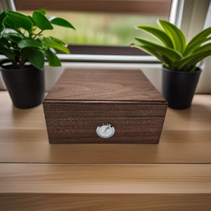Custom humidor for cigar smoker custom wood box anniversary gift idea humidor box custom gift idea for husband smoker gift anniversary gift