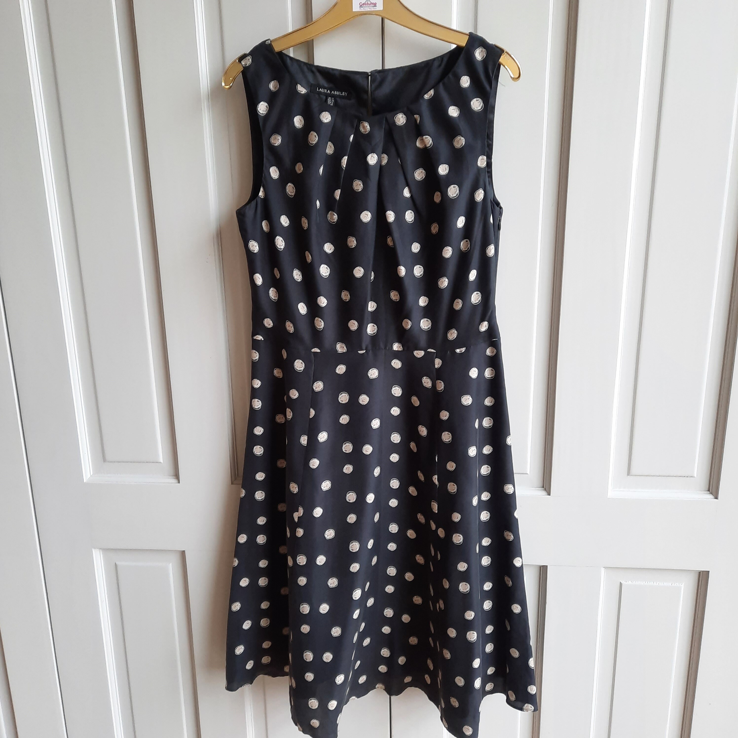 Laura Ashley Polka Dot Dress UK