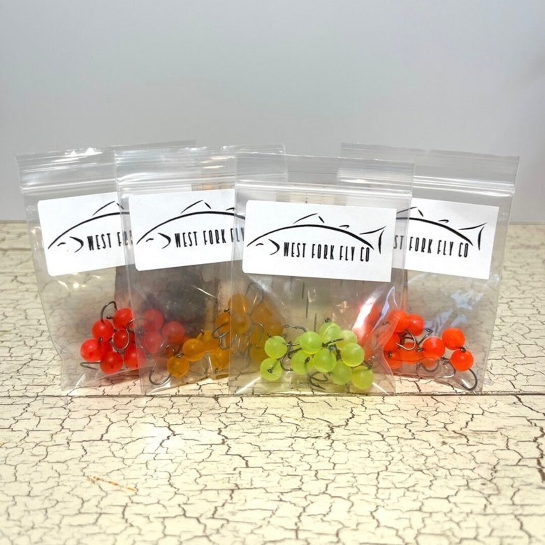 Steelhead/trout Egg Flies X12 Etsy