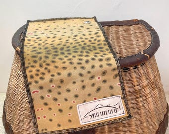 Handdoek-bruine vishengel