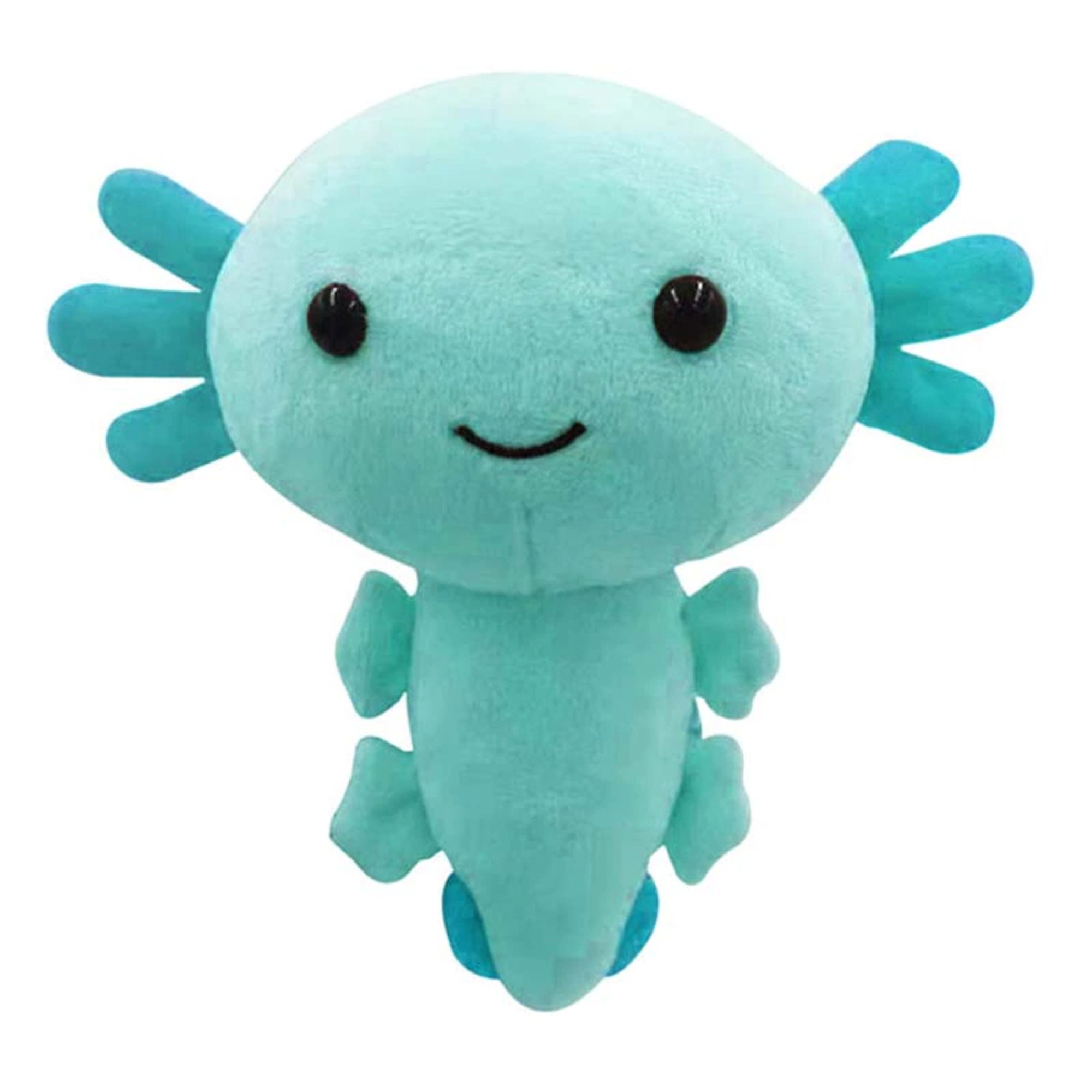 yellow axolotl plush