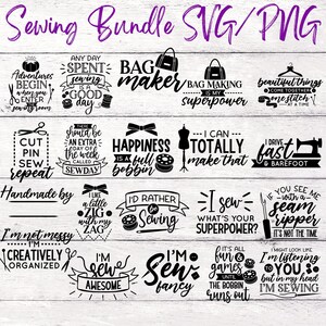 Sewing Cut File, Sewing SVG, Sewing Tool Bundle, Sewing