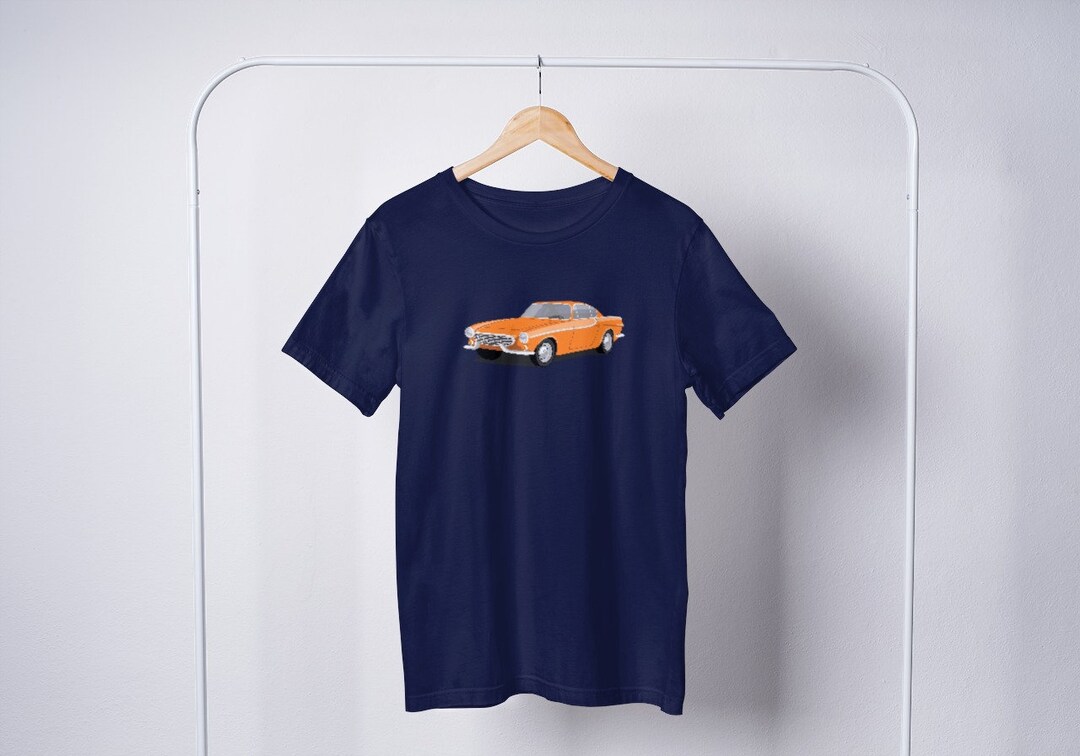 Orange Volvo P1800 Shirt the Saint Old Car Shirt Vintage - Etsy