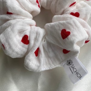 Organic cotton gauze darling / mother and daughter darling / cotton srunchies image 9