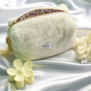 Bamboo Microfiber Toiletry Bag / Terry Makeup Bag