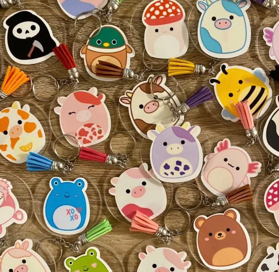 Squishmallow Keychain Etsy