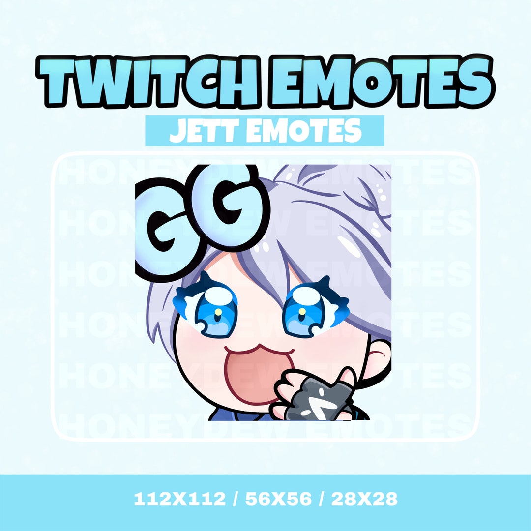 Twitch Emote Valorant Emote Jett Emote Cute Emotes Emotes Valorant
