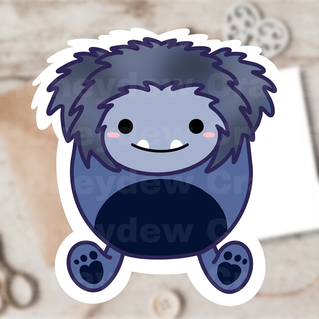 SQUISHMALLOW STICKER Vinyl Sticker, Waterproof Sticker, Laptop Sticker ...