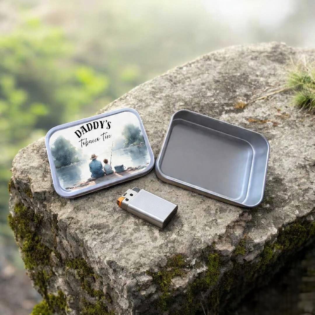 cigarette tin for roll ups personalised Personalised Tobacco Tin