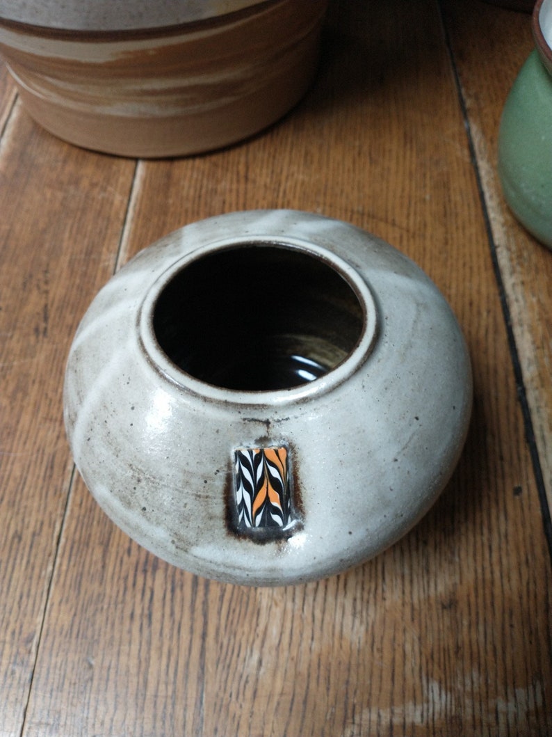 Moon Jar Vase for Ikebana Flower Arranging and Decor Accent Etsy