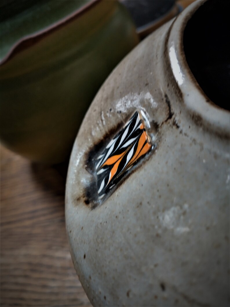 Moon Jar Vase for Ikebana Flower Arranging and Decor Accent Etsy