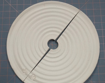 Handmade Split Weight for Fermentation Crock or Onggi; Custom Size