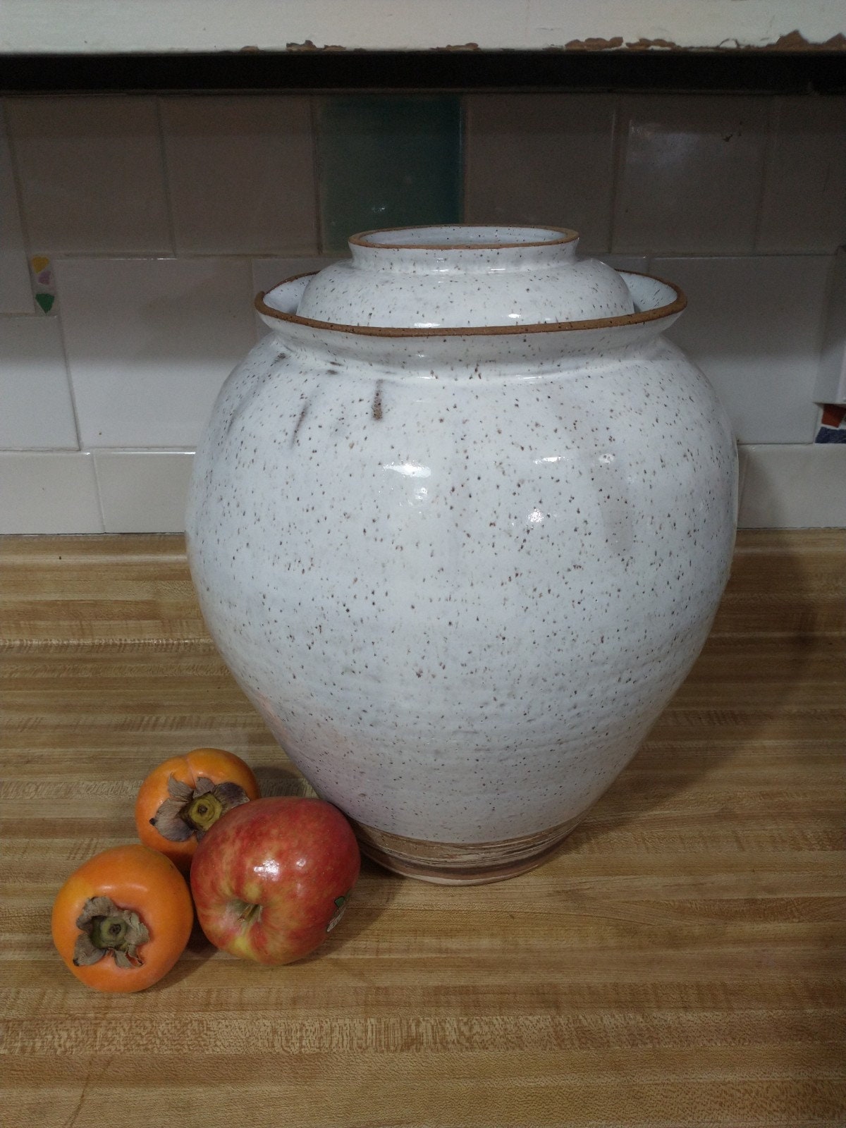 Korean Clay Pottery with Lid, Onggi Hangari 옹기 항아리 – eKitchenary